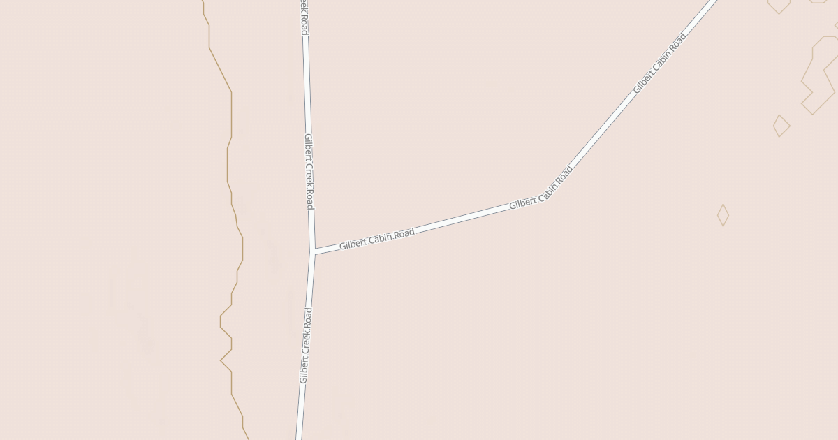 Map preview of GILBERT CABIN