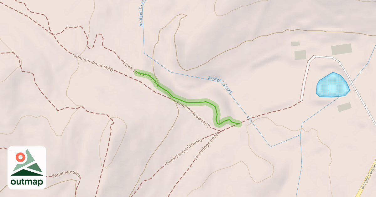 Map of Ewok Forest (North)