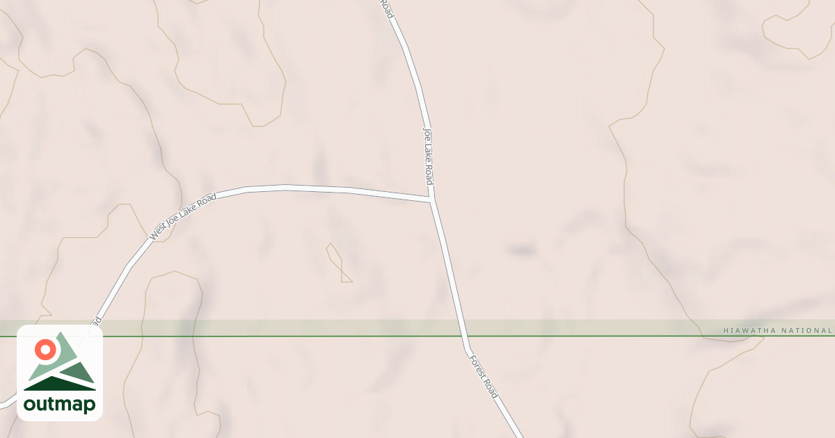 Map of JOE LAKE SPUR D