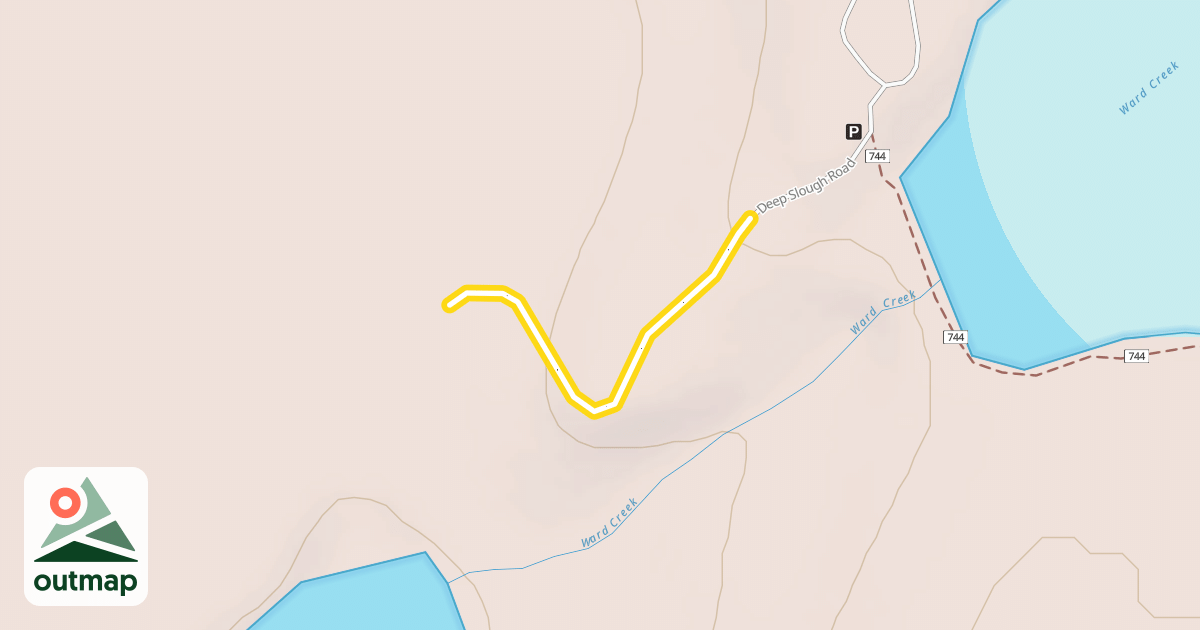 Map of Deep Slough Road