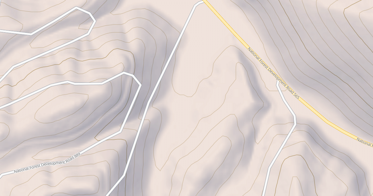 Map preview of MILL CANYON