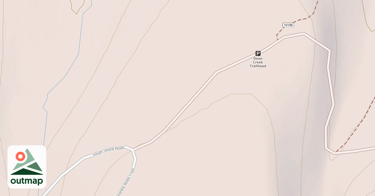 Map of SOUTH SHORE