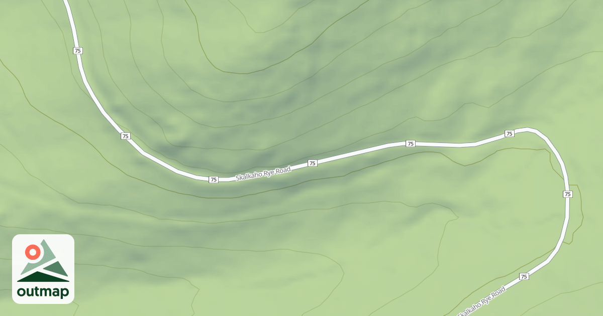 Map of (FDR) SKALKAHO-RYE