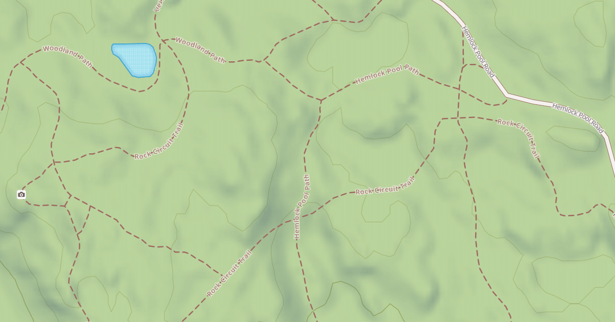 Map preview of Hemlock Pool Path