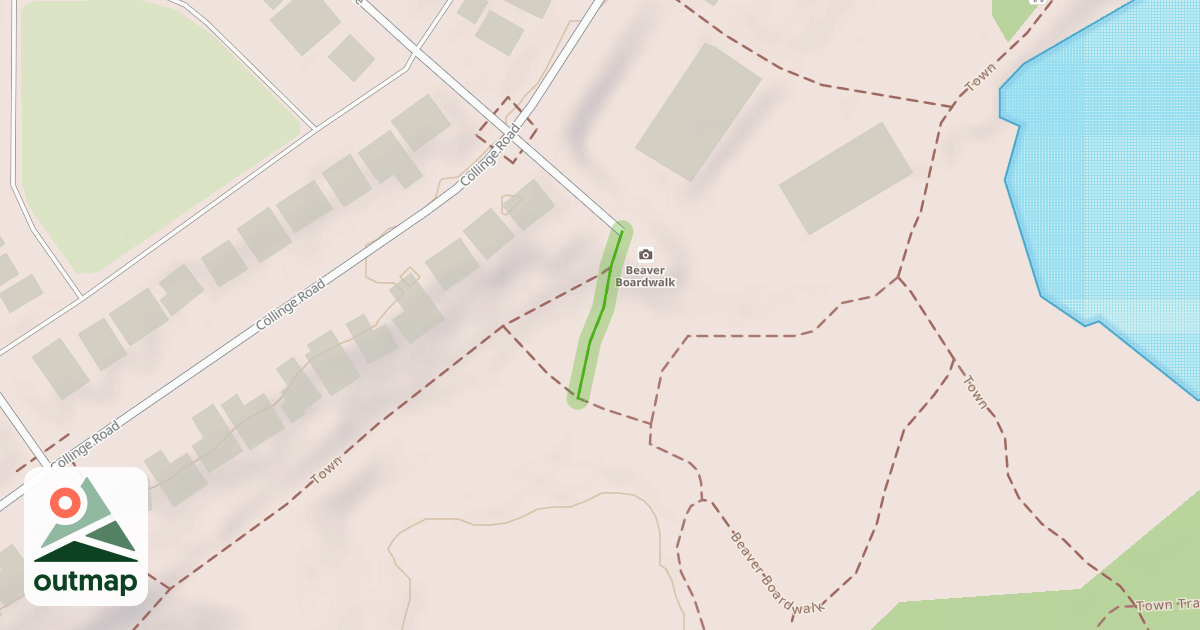 Map of Beaver Boardwalk