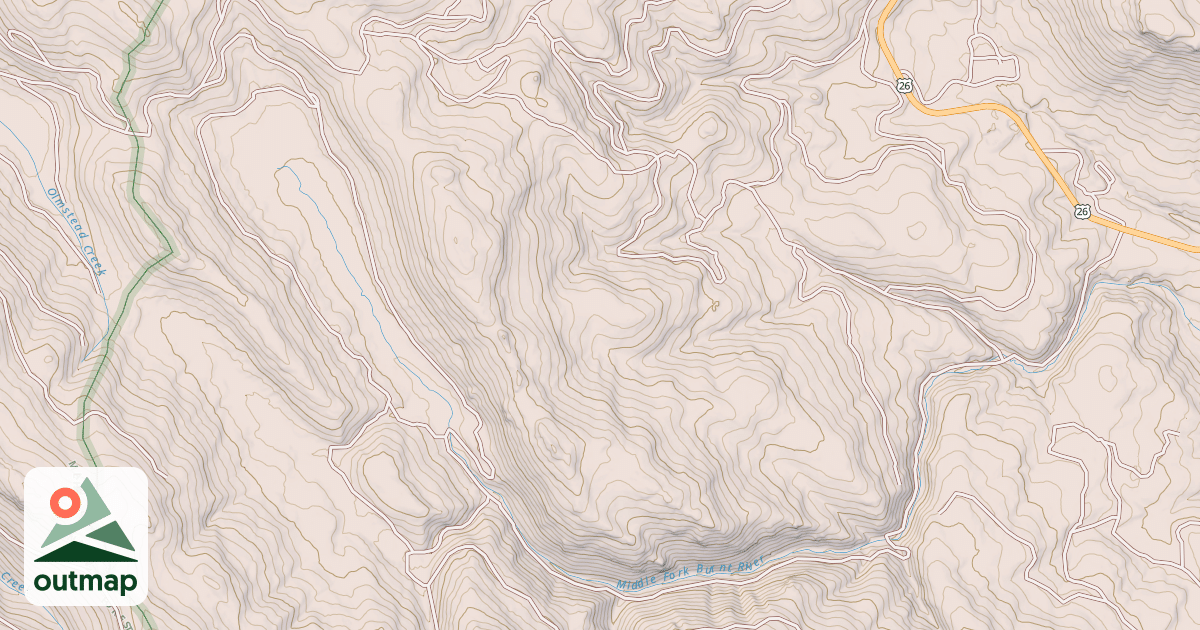 Map of USFS National Forest System Roads {97DAD75A-28C6-4851-BB7E-123052B8046A}
