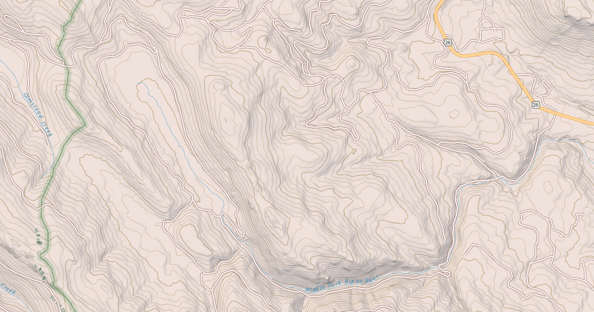 Map preview of USFS National Forest System Roads {97DAD75A-28C6-4851-BB7E-123052B8046A}