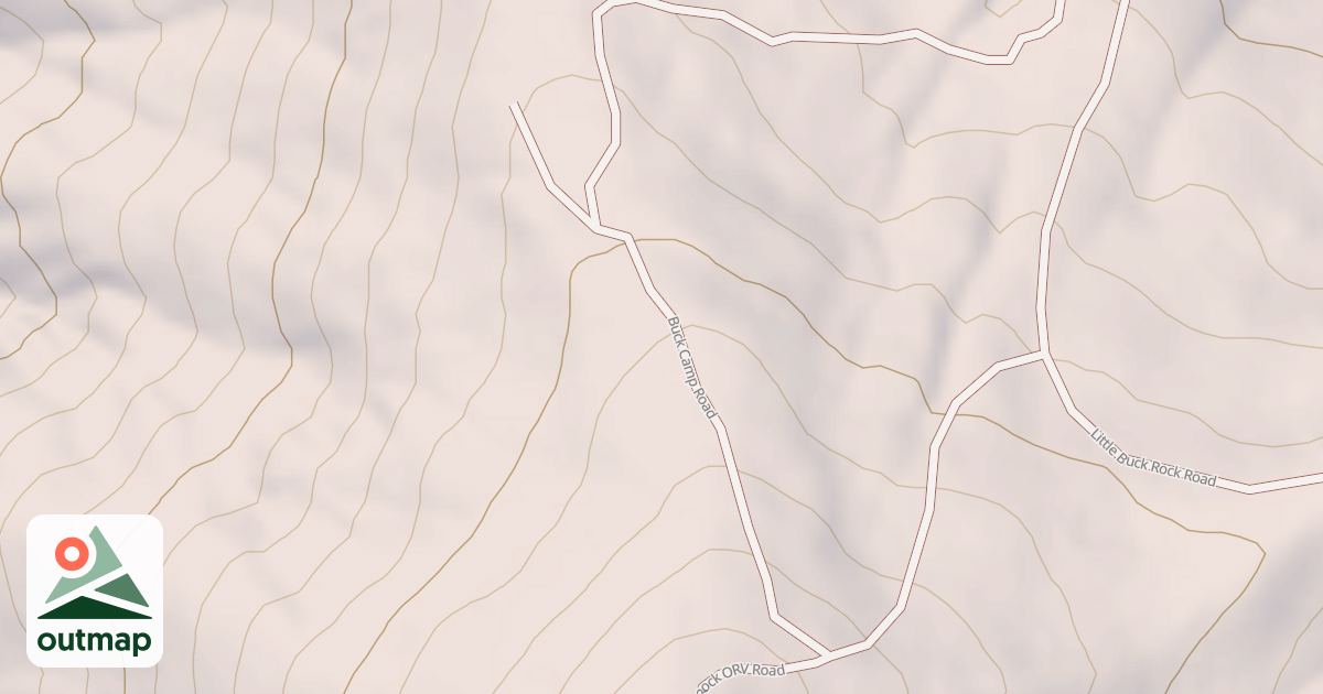 Map of BUCK CAMP