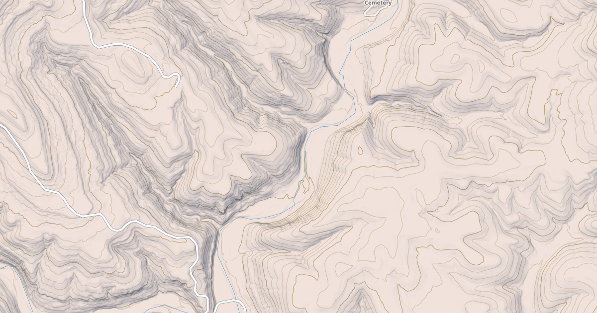 Map preview of SULPHUR CUT-OFF