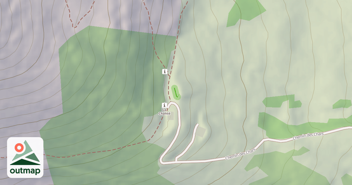 Map of L'Herney