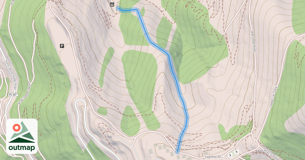 Map of Sleepy Hollow