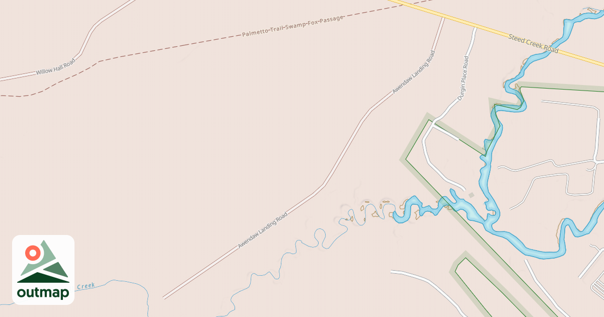 Map of STEED CREEK