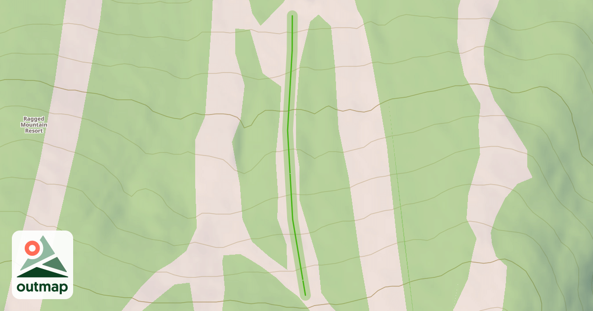 Map of Lower Chute