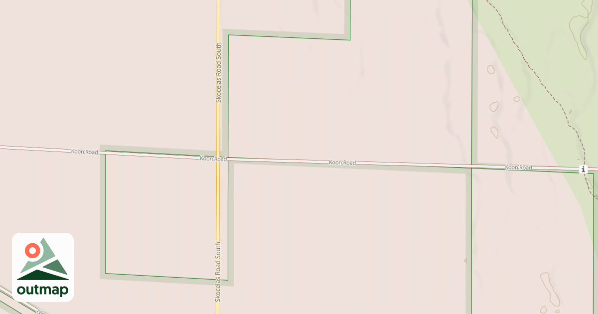 Map of Marzinski Horse Trail