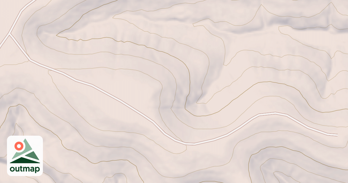 Map of BRUSHY LAKE NORTH