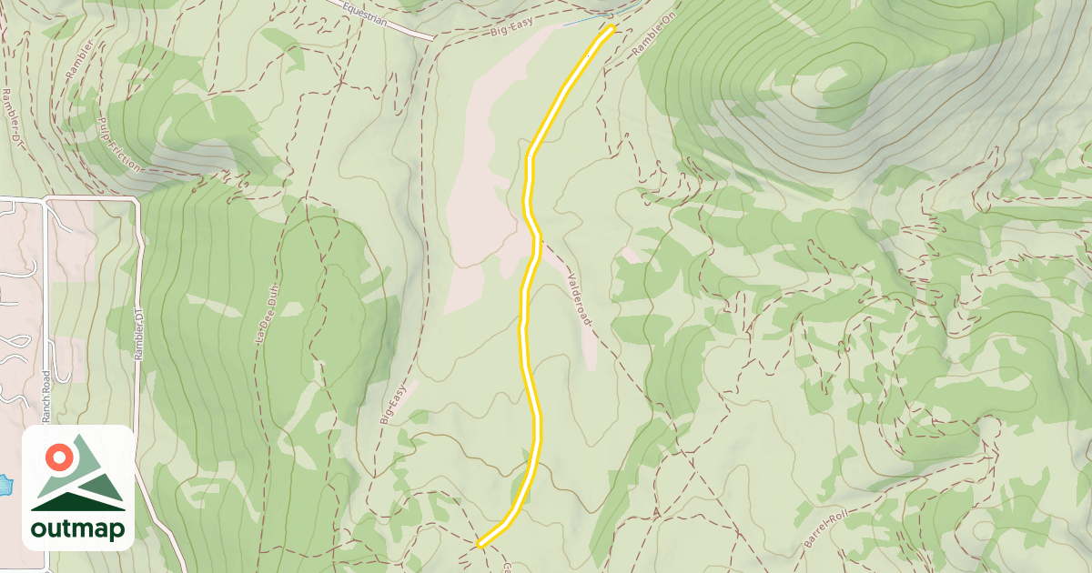 Map of Round Valley Express
