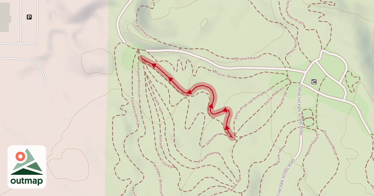 Map of Flying Squirrel