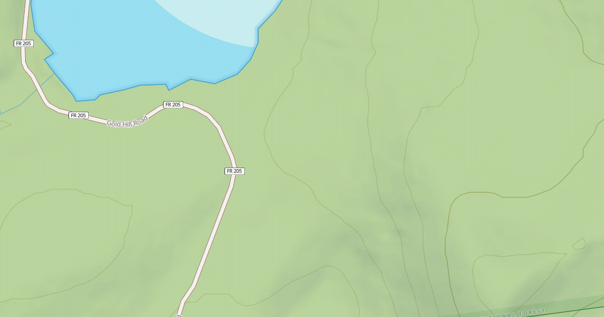 Map preview of GOLD HILL SPUR 1C