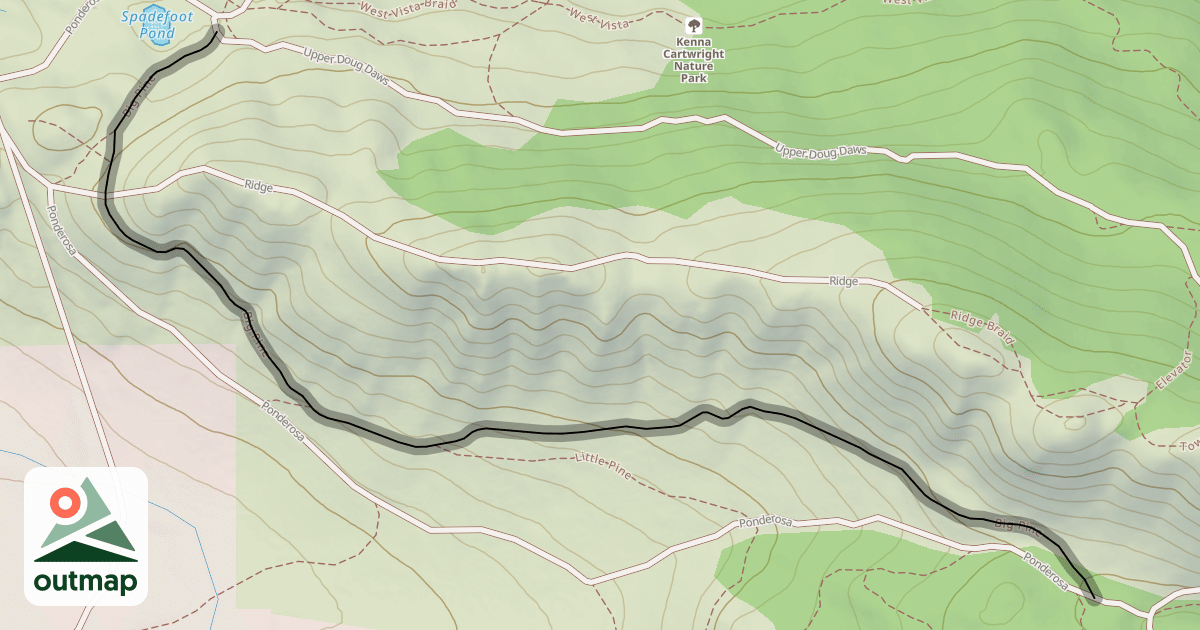 Map of Big Pine