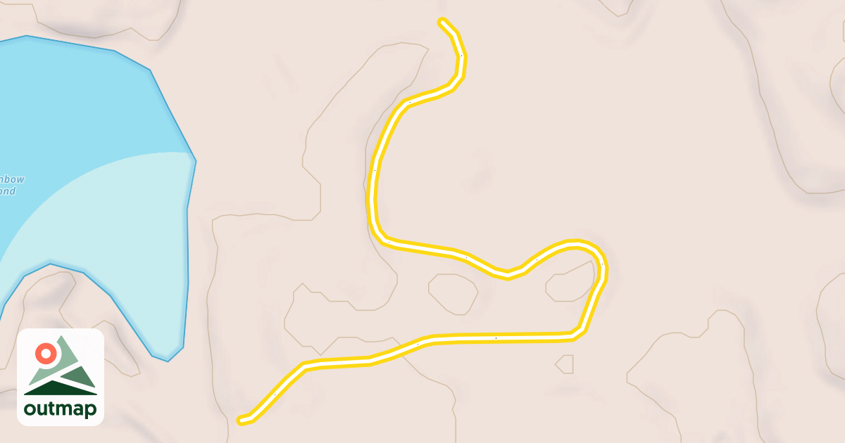 Map of Brush Cat Trail