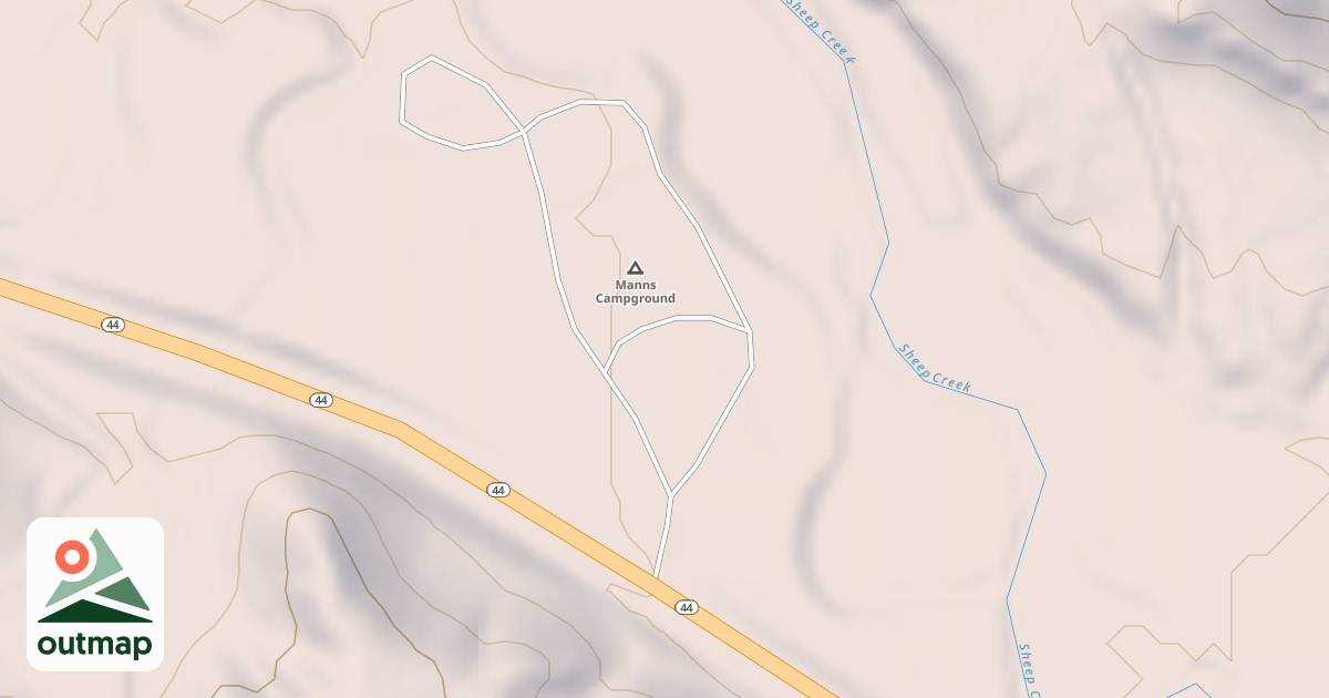 Map of MANN CG SPUR