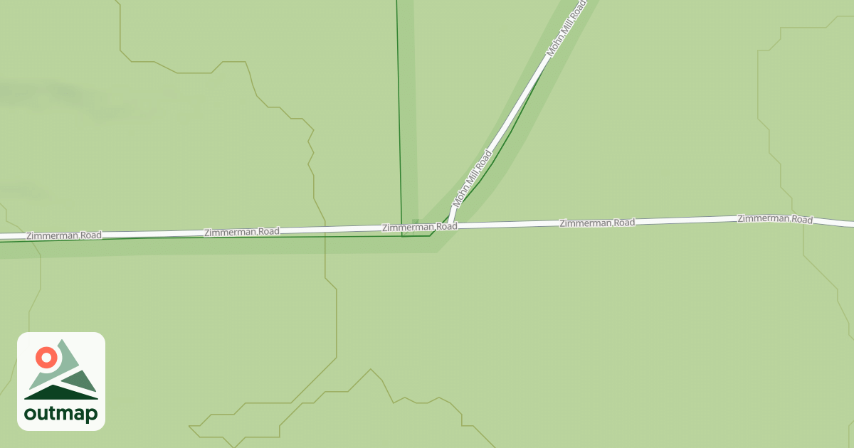 Map of Bald Eagle State Forest Snowmobile Trails