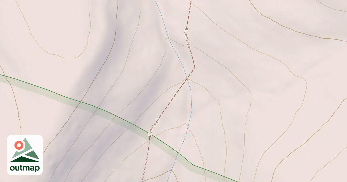 Map of Cook Forest State Park Trails