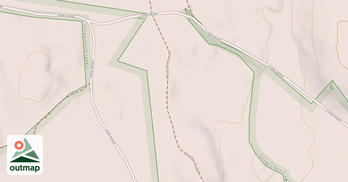Map of Middle Road