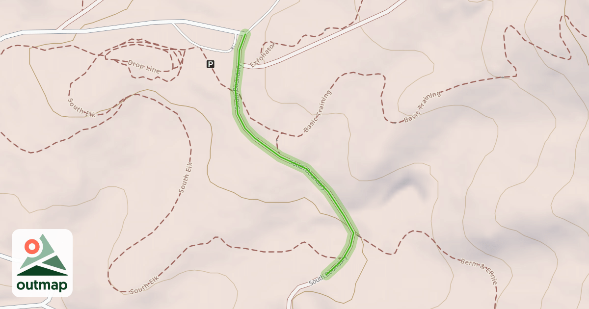 Map of South Boundary