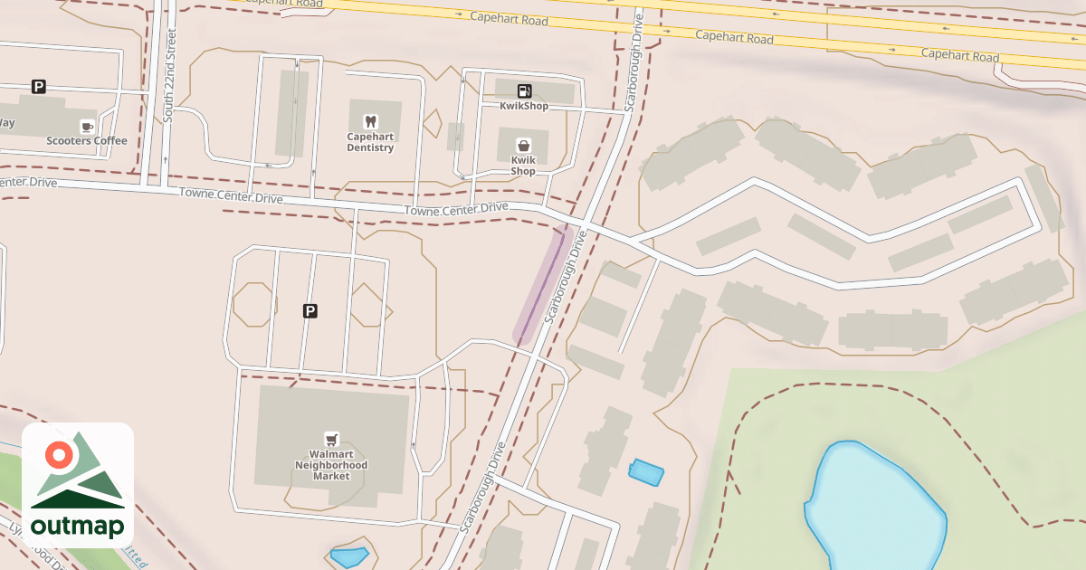 Map of Daniel Trail