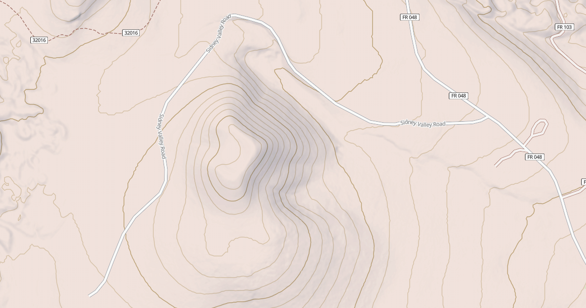 Map preview of LOWDER CREEK