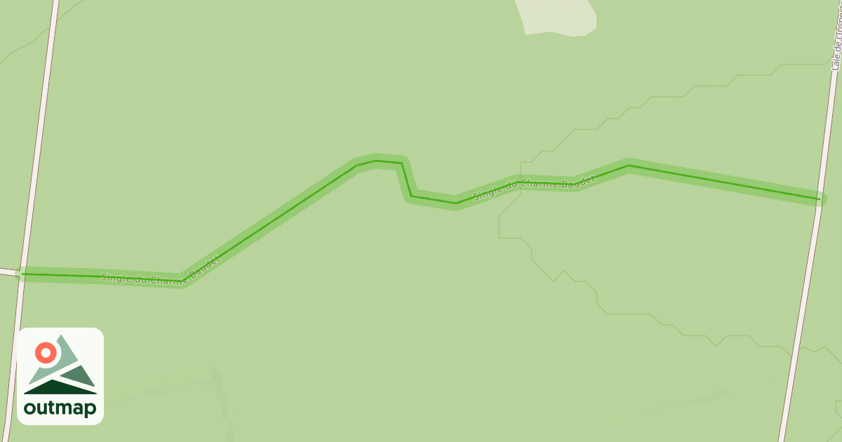 Map of Single du Charme Baudet