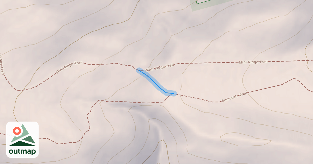 Map of Emmett-Mini Ridge Connector