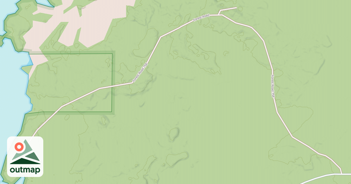 Map of FR 758