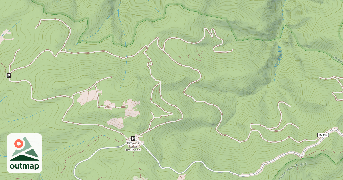 Map of BLACK HOLLOW