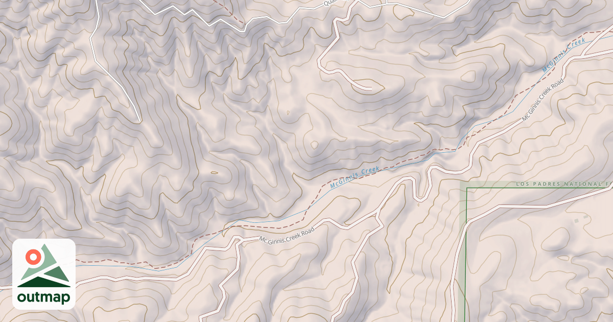 Map of USFS Motor Vehicle Use Map Trails 6833