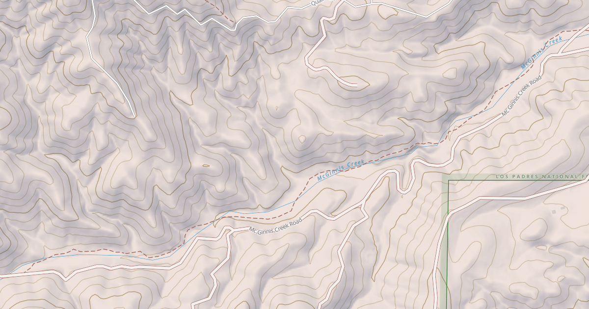 Map preview of USFS Motor Vehicle Use Map Trails 6833