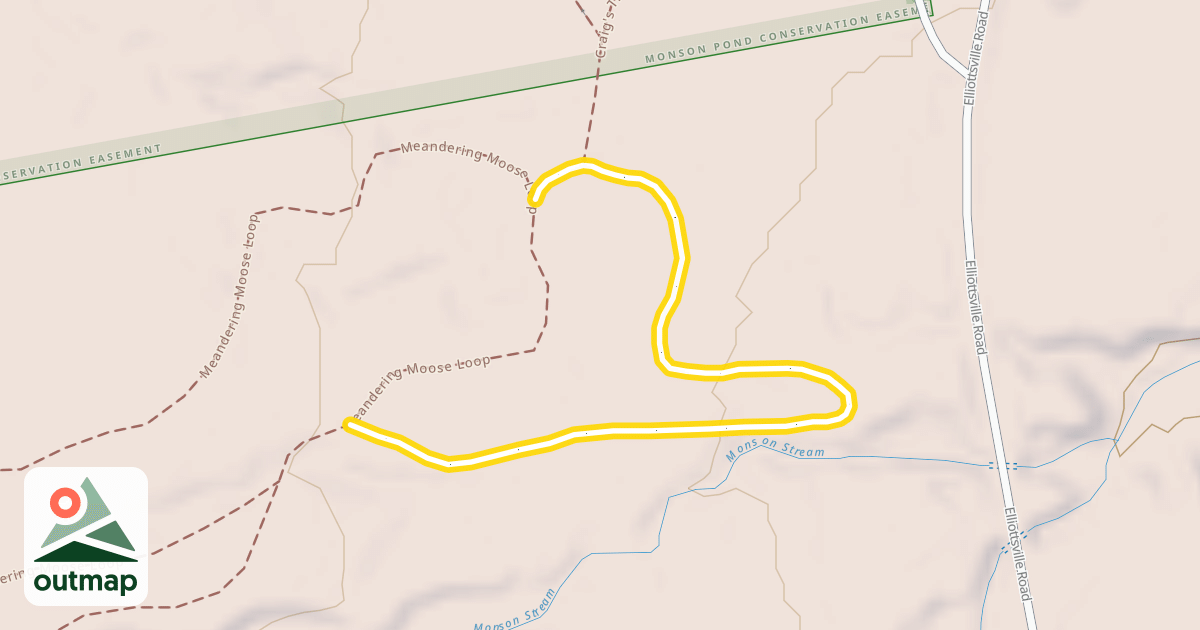 Map of T. Rex Loop