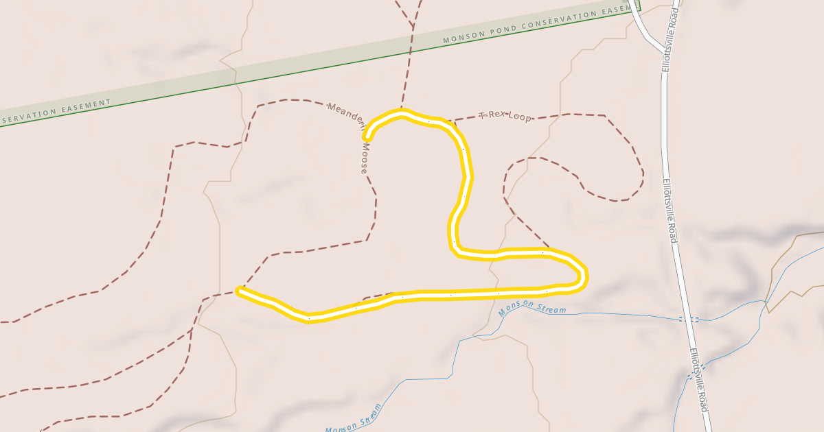 Map preview of T. Rex Loop