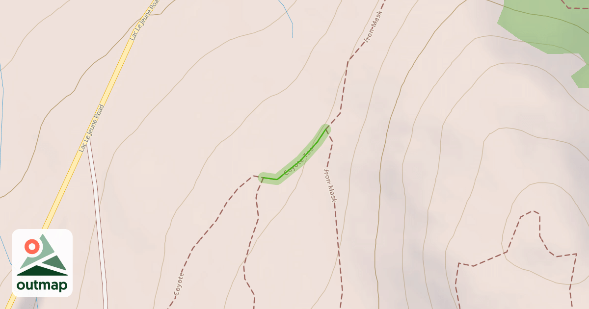 Map of Coyote Too
