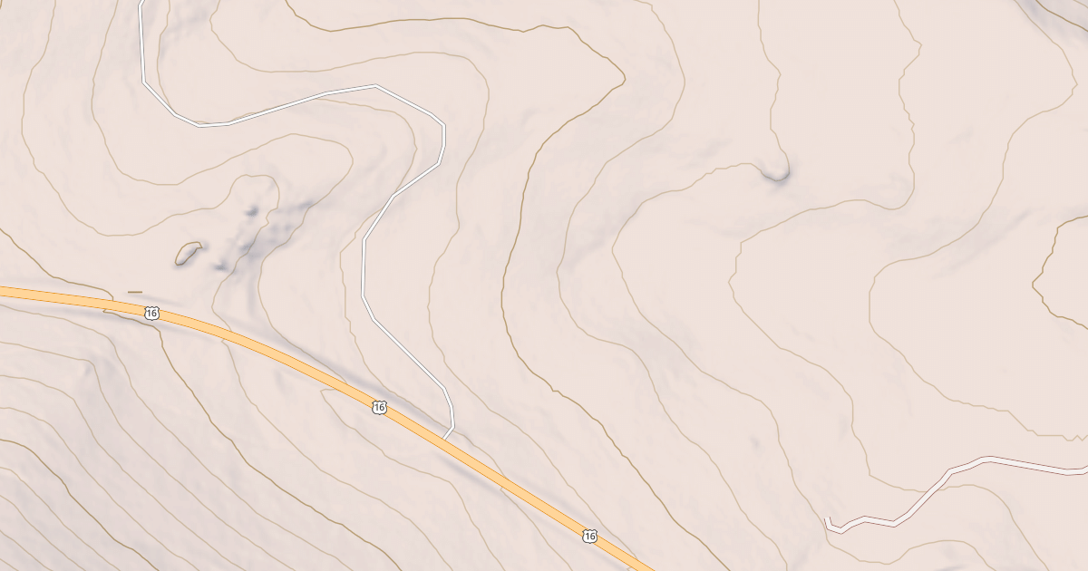 Map preview of Upper Hesse Creek