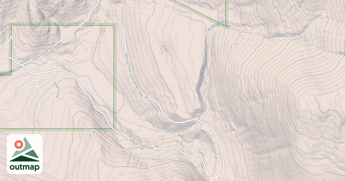Map of USFS Motor Vehicle Use Map Roads {6F418371-C211-4A1E-8023-EF6A28122ED8}