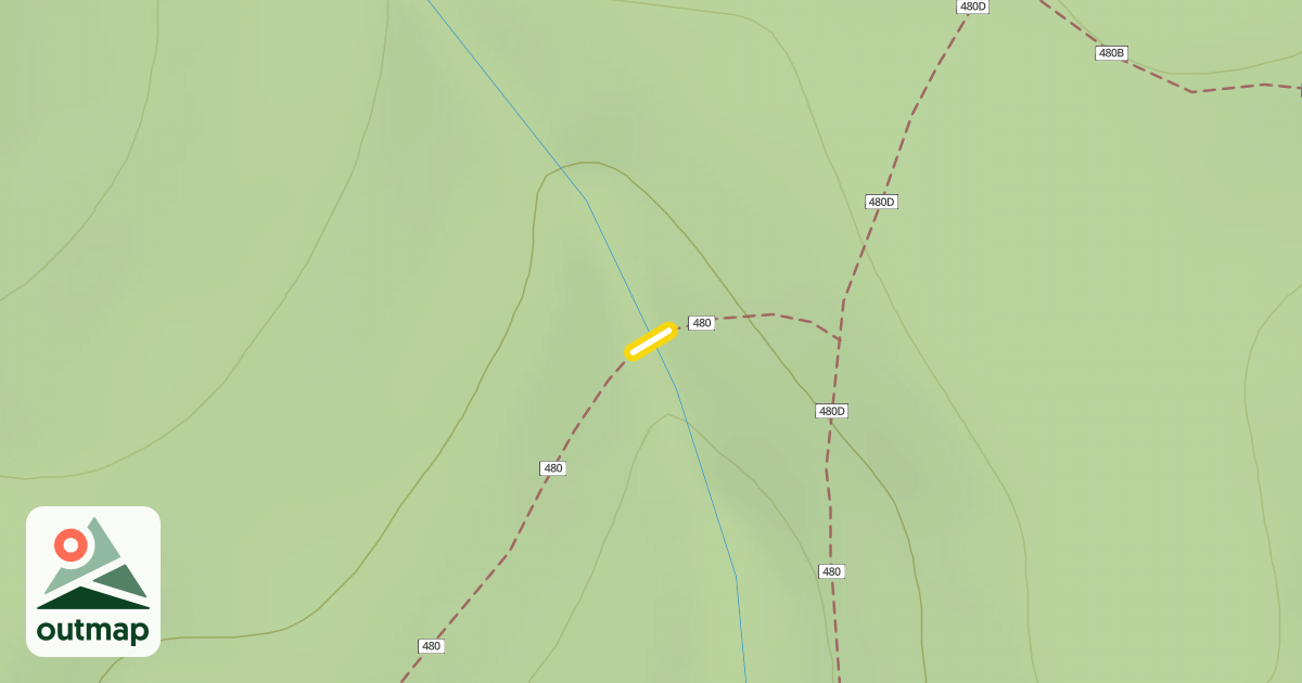 Map of Fish Creek Trail