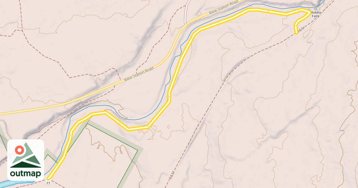 Map of Bridle Path