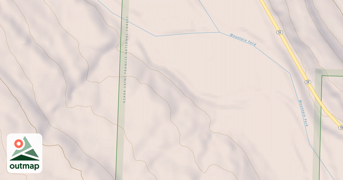 Map of USFS Motor Vehicle Use Map Roads {A5B99354-F3AB-4FD9-9830-F263AD9EB553}