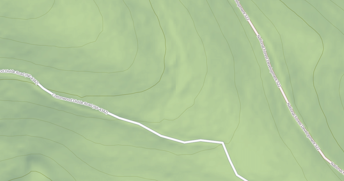 Map preview of USFS Motor Vehicle Use Map Roads {39795920-573D-44F5-A989-0A9BE03DE12F}
