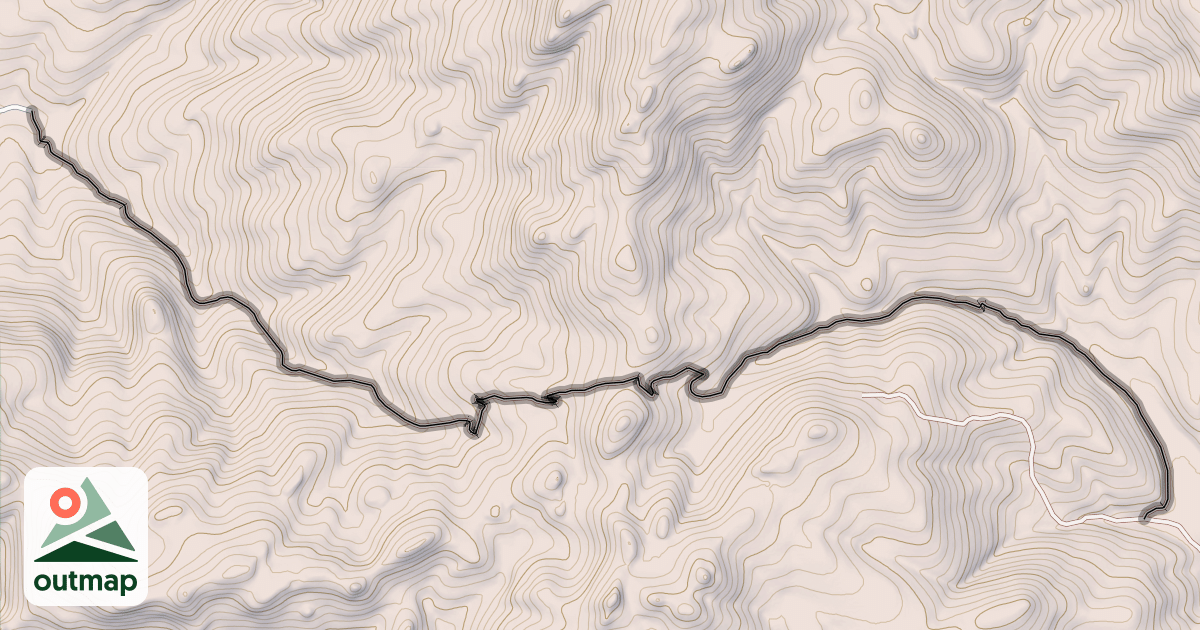 Map of Rawhide Gulch