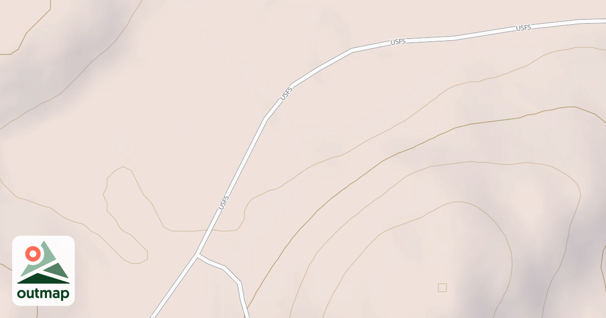 Map of Lower Cone Road