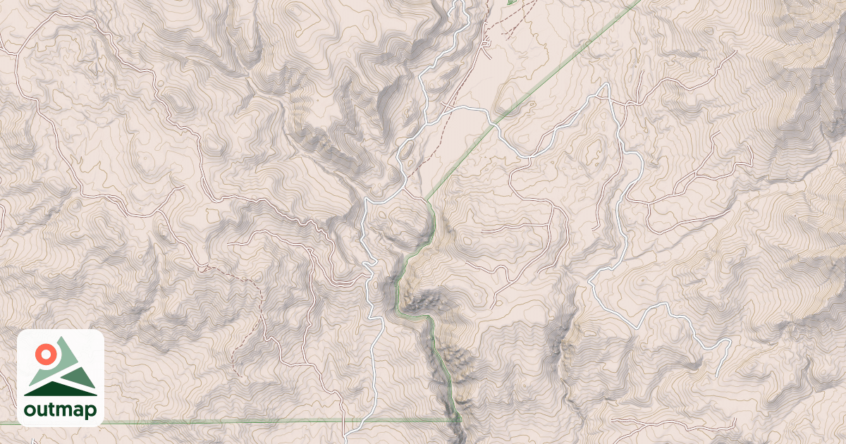 Map of EAST FORK