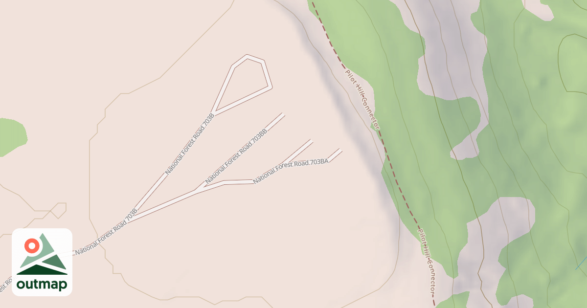 Map of BEACON SPUR BC